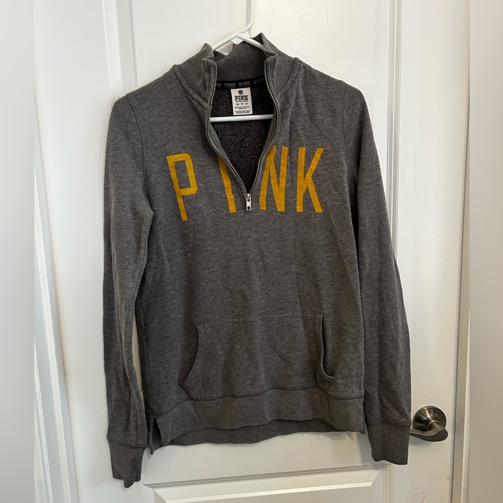 Pink Victoria’s Secret NFL Pullover: Steelers